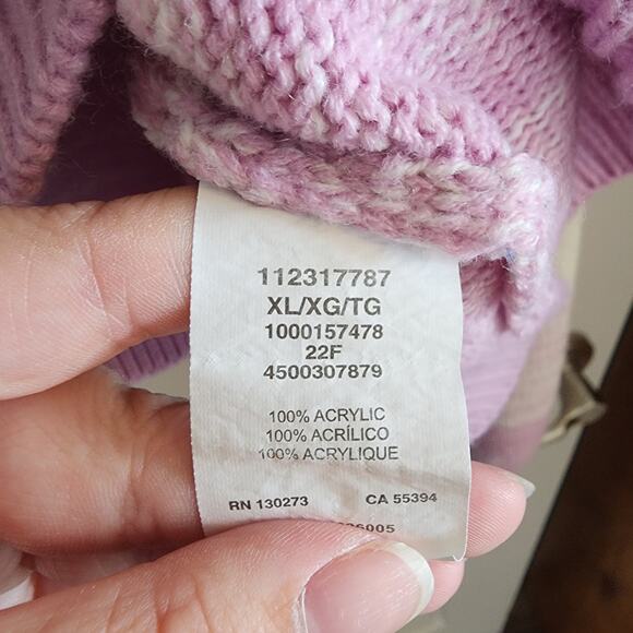 Wrangler Retro Abbey Crop Sweater Womens XL Balloon Sleeve Relaxed Festival - Picture 11 of 12